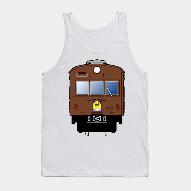 Tokyo Yamanote Line Train - 63 series KuHa 79 Tank Top by conform